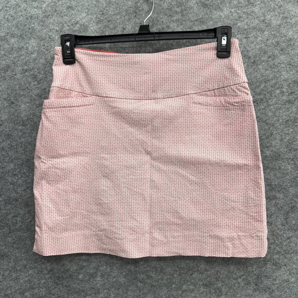 S. C. & CO. Women's Activewear Pull On Skort Shorts Golf Tennis, Pink Orange, M